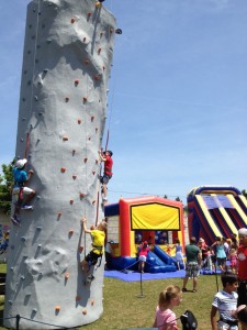 Countryside Camp Rock Wall Inflatable